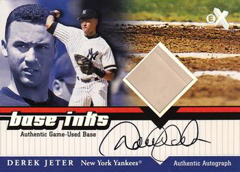 2001 Fleer E-X - Derek Jeter Base Inks #NNO Derek Jeter Front
