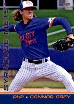 2022 Choice Syracuse Mets #10 Connor Grey Front