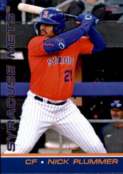 2022 Choice Syracuse Mets #22 Nick Plummer Front