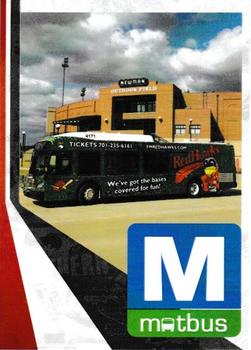 2021 Fargo-Moorhead RedHawks #NNO Sponsor card (Matbus) Front