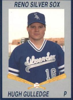 1992 Cal League Reno Silver Sox #41 Hugh Gulledge Front
