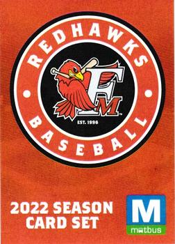 2022 Fargo-Moorhead RedHawks #NNO Cover card / Sponsor card Front
