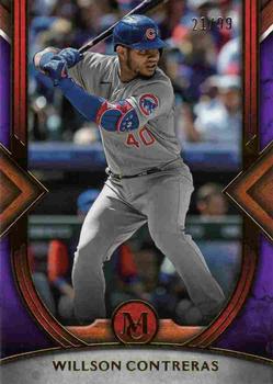 2022 Topps Museum Collection - Amethyst #73 Willson Contreras Front