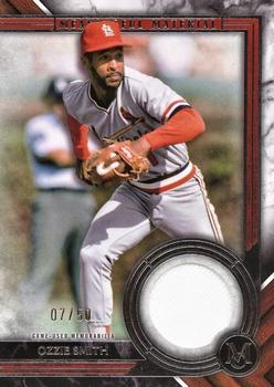2022 Topps Museum Collection - Meaningful Materials Relics #MMR1-OS Ozzie Smith Front