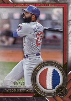 2022 Topps Museum Collection - Meaningful Materials Relics Gold #MMR2-JH Jason Heyward Front