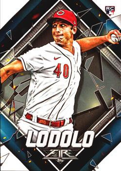 2022 Topps Fire #37 Nick Lodolo Front