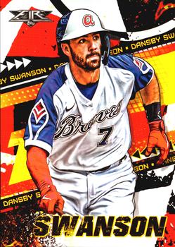 2022 Topps Fire #60 Dansby Swanson Front