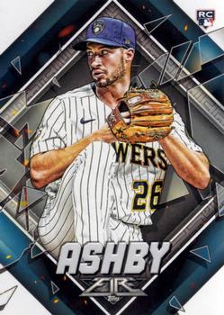 2022 Topps Fire #82 Aaron Ashby Front
