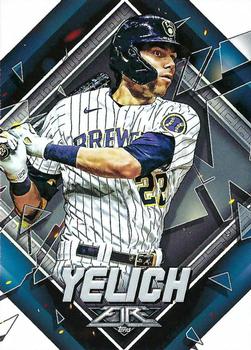 2022 Topps Fire #83 Christian Yelich Front