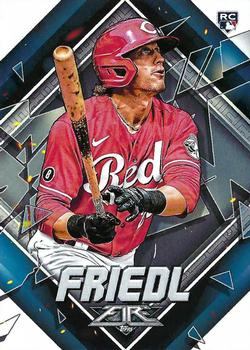2022 Topps Fire #86 TJ Friedl Front