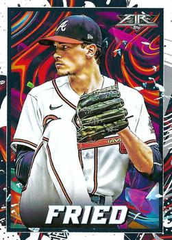2022 Topps Fire #92 Max Fried Front