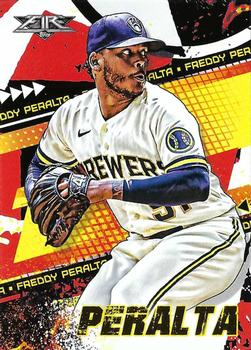 2022 Topps Fire #118 Freddy Peralta Front