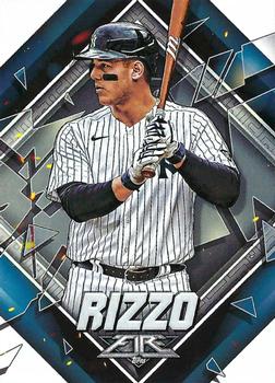 2022 Topps Fire #123 Anthony Rizzo Front