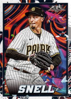 2022 Topps Fire #157 Blake Snell Front