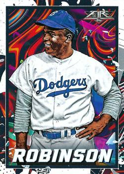 2022 Topps Fire #174 Jackie Robinson Front