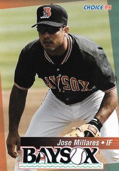 1995 Choice Bowie Baysox #NNO Jose Millares Front