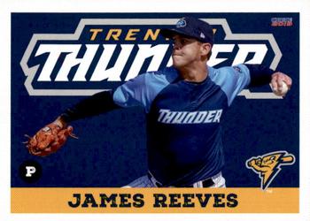 2019 Choice Trenton Thunder #19 James Reeves Front