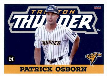 2019 Choice Trenton Thunder #26 Patrick Osborn Front