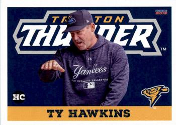 2019 Choice Trenton Thunder #28 Ty Hawkins Front
