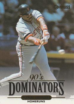 1994 Donruss - 90's Dominators: Homeruns #1 Cecil Fielder Front