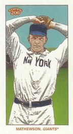2022 Topps 206 - Old Mill Back #NNO Christy Mathewson Front