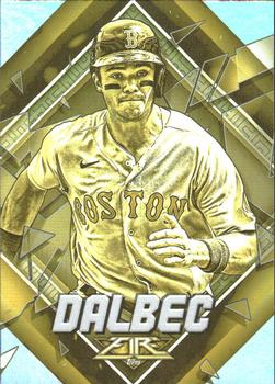 2022 Topps Fire - Gold Minted #34 Bobby Dalbec Front