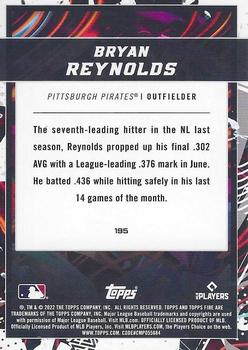 2022 Topps Fire - Gold Minted #195 Bryan Reynolds Back