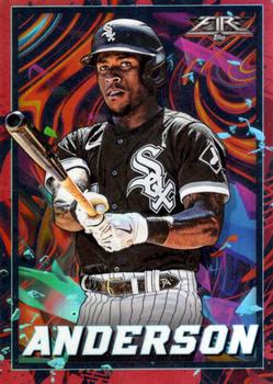 2022 Topps Fire - Flame #31 Tim Anderson Front