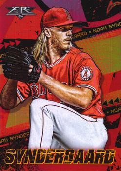 2022 Topps Fire - Flame #47 Noah Syndergaard Front