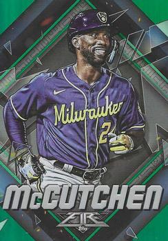 2022 Topps Fire - Green #146 Andrew McCutchen Front
