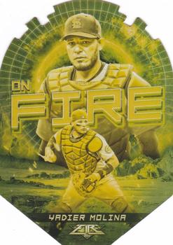 2022 Topps Fire - En Fuego Gold Minted #EF-26 Yadier Molina Front