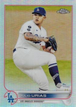 2022 Topps Chrome - Refractor #3 Julio Urias Front