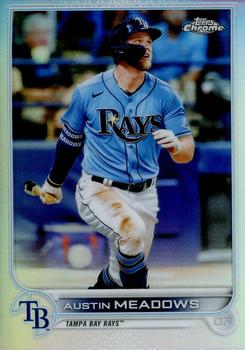2022 Topps Chrome - Refractor #10 Austin Meadows Front