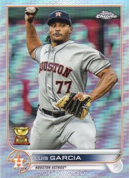 2022 Topps Chrome - Refractor #12 Luis Garcia Front