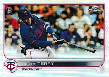 2022 Topps Chrome - Refractor #68 Curtis Terry Front