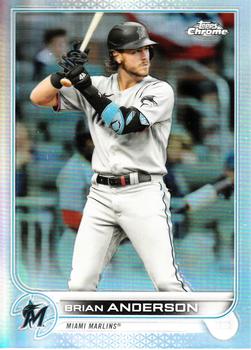 2022 Topps Chrome - Refractor #138 Brian Anderson Front