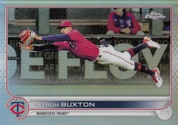 2022 Topps Chrome - Refractor #174 Byron Buxton Front