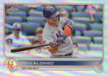 2022 Topps Chrome - Refractor #209 Pete Alonso Front