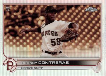 2022 Topps Chrome - Sepia Refractor #53 Roansy Contreras Front