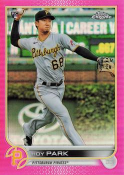 2022 Topps Chrome - Pink Refractor #32 Hoy Park Front