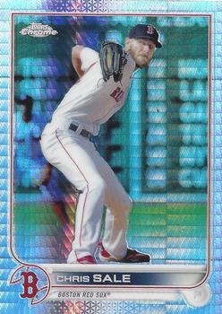 2022 Topps Chrome - Prism Refractor #118 Chris Sale Front