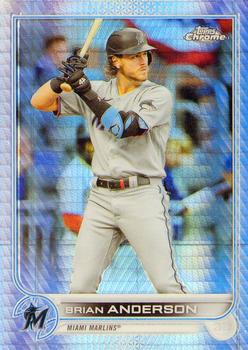 2022 Topps Chrome - Prism Refractor #138 Brian Anderson Front