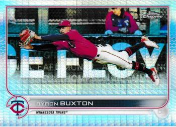 2022 Topps Chrome - Prism Refractor #174 Byron Buxton Front