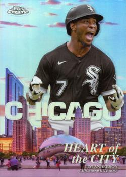 2022 Topps Chrome - Heart of the City #HOC-9 Tim Anderson Front