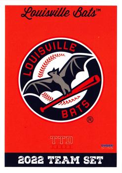 2022 Choice Louisville Bats #NNO Checklist Front