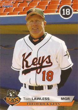 2004 Choice Frederick Keys #01 Tom Lawless Front