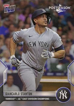 2022 Topps Now Postseason New York Yankees #PS-44 Giancarlo Stanton Front