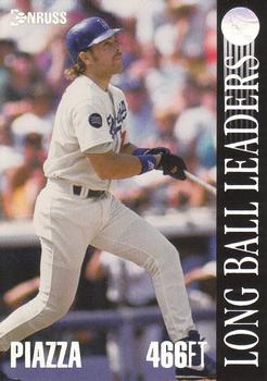 1994 Donruss - Long Ball Leaders #7 Mike Piazza Front