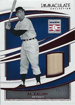 2022 Panini Immaculate - Hall of Fame Materials Red #HFM-AK Al Kaline Front