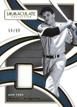 2022 Panini Immaculate - Legends Materials #LM-MS Moose Skowron Front